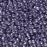 Perles de rocaille Toho 11/0 #136 Prune de sucre lustrée transparente Flacon de 8 à 9 g