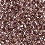 Perles de rocaille Toho 11/0 #26 améthyste légère doublée d'argent fiole de 8-9g