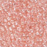 11/0 perles de rocaille Toho # 290 rose lustrée transparente flacon de 8 à 9 g