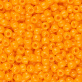 Perles de rocaille Toho 11/0 #42D orange opaque flacon de 8 à 9 g