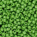 11/0 perles de rocaille Toho # 47 vert menthe opaque flacon de 8 à 9 g