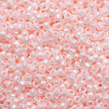 Perles de rocaille Toho 15/0 # 126 rose pâle lustré opaque flacon de 8 à 9 g