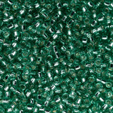 Perles de rocaille Toho 15/0 # 24B péridot foncé doublé d'argent flacon de 8 à 9 g