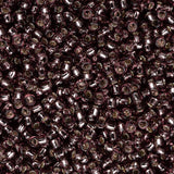 Perles de rocaille Toho 15/0 # 26B Améthyste moyenne doublée d'argent Flacon de 8 à 9 g