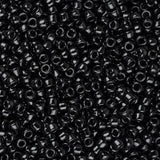 15/0 Perles de Rocailles Toho #49 Opaque Jet Flacon de 8-9g