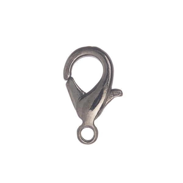 15mm Gunmetal Lobster Clasp 10/pk – i-Bead Inc.