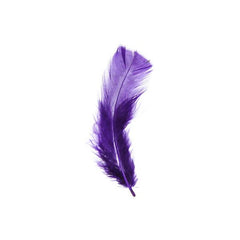 Marabou Feathers Purple 6g
