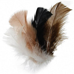 Plume Feathers Natural Mixed 20g
