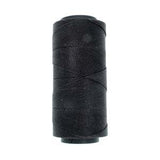 Knot It Cordon Brésilien Ciré 1mm Noir Bobine de 144m