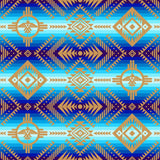 Thunderbird Blue 100% coton - Prix par mètre