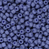 11/0 Toho Rocailles #2606F Semi Glazed Soft Blue 8-9g Flacon