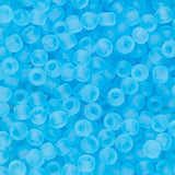 Perles de rocaille Toho 11/0 # 3F Aigue-marine givrée transparente Flacon de 8 à 9 g