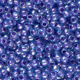 11/0 perles de rocaille Toho # 1837 violet arc-en-ciel doublé flacon 8-9g