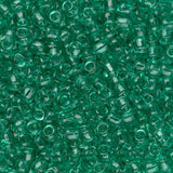 11/0 perles de rocaille Toho # 72 verre de plage transparent vert flacon de 8 à 9 g