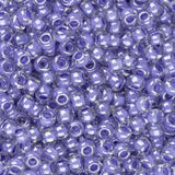 11/0 perles de rocaille Toho # 988 cristal doublé de lupin flacon de 8 à 9 g