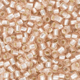 Perles de rocaille Toho 11/0 # 31F Rosaline givrée doublée d'argent Flacon de 8 à 9 g