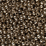 Perles de rocaille Toho 11/0 #204 Gold Lustre Montana Blue Flacon de 8 à 9 g