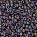 11/0 perles de rocaille Toho # 166CF transparent arc-en-ciel givré améthyste flacon de 8-9 g