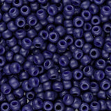 Perles de rocaille Toho 11/0 #2607F Semi Glazed Navy Blue 8-9g Flacon