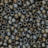 Perles de rocaille Toho 11/0 #613 Matte Iris Grey 8-9g Flacon