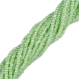 13/0 Czech Charlottes #37156 Opaque Vert Menthe Ceylan 12str/Hank