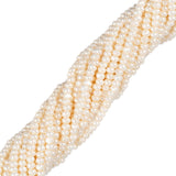 13/0 Czech Charlottes #46113 Opaque Light Eggshell Ceylan 12str/Hank