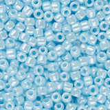 11/0 Perles de Rocailles Toho #124 Opaque Lustré Bleu Pâle Sac de 250g