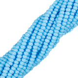 11/0 Tchèque Charlottes #63020 Opaque Turquoise 12str/Hank