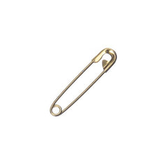 Safety Pins Gold 27mm 50/pk