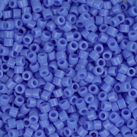 11/0 Delica Bead #0730 Op Light Sapphire 5.2g