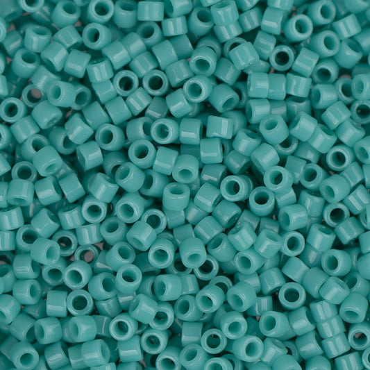 11/0 Delica Bead #0729 Op Turquoise Green 5.2g