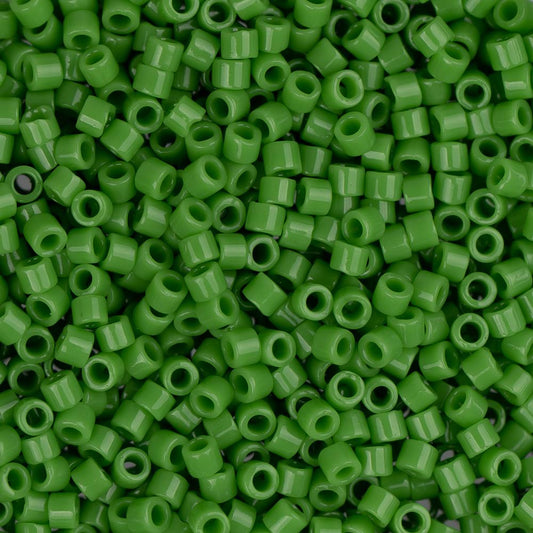 11/0 Delica Bead #0724 Op Green Pea 5.2g