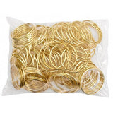 Brass Dream Catcher Ring 1.5" Round 100/pk