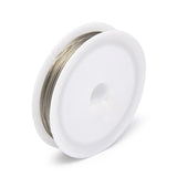 Fil de cordage de perles de queue de tigre, .015 brillant 50m