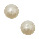 Perles Artisanales 16mm Blanc 25/pqt
