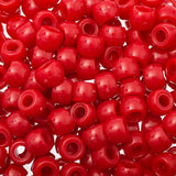 Pony Beads 1000/pk - Rouge