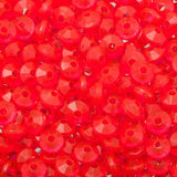 Perles Rondelles en Plastique 5mm 1000/pk - Framboise