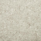 Bicone Plastic Beads 4mm Crystal 500/pk