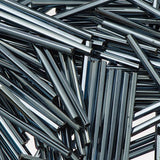 Sachet de 25 g de perles de clairon tchèque droites de 30 mm