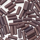 Czech Wampum Beads 10x4mm Opaque Mauve 21g