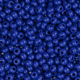 10/0 Perles de Rocailles Tchèques #083 Bleu Royal Opaque 22g