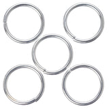 12mm Silver Jump Rings 25/pk