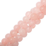 10mm Quartz Rose (Naturel) Perles 15-16" Brin
