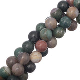 10mm Agate Indienne (Naturel) Perles 15-16" Brin