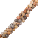 Crazy Lace Agate Beads 6mm Round (Natural) 15-16" Strand