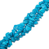 Turquoise Blue Chips 5-8mm (Natural/Dyed) 31.5" Strand