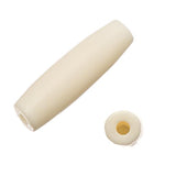 Hairpipe Bone Beads 1" Ivory 100/pk