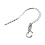 Stainless Steel Fish Hook Earrings 100/pk