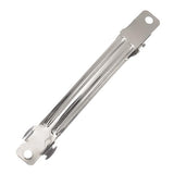 Barrette à cheveux en métal nickelé de 3 pouces 25/pqt