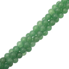 6mm Aventurine Green (Natural/Dyed) Beads 15-16" Strand